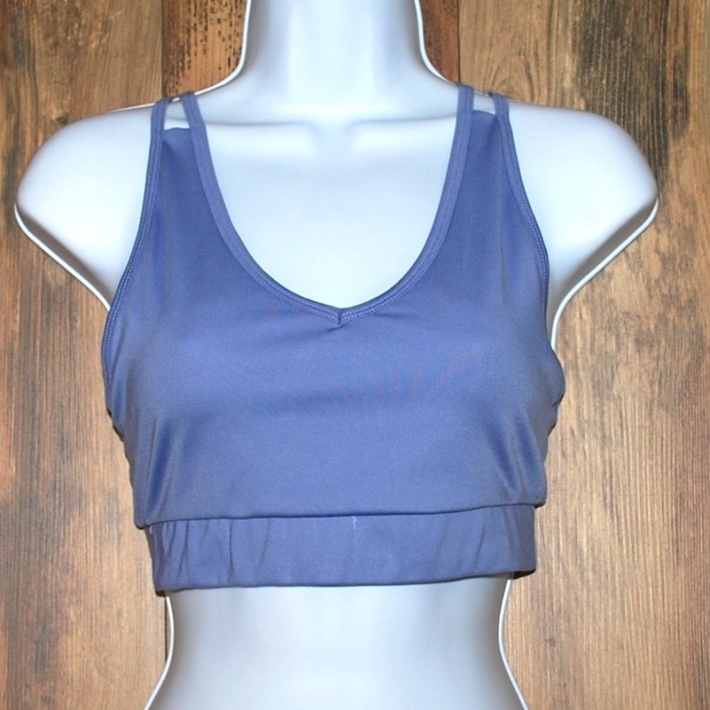 Avia Sports Bra Cami Lavender Purple Small